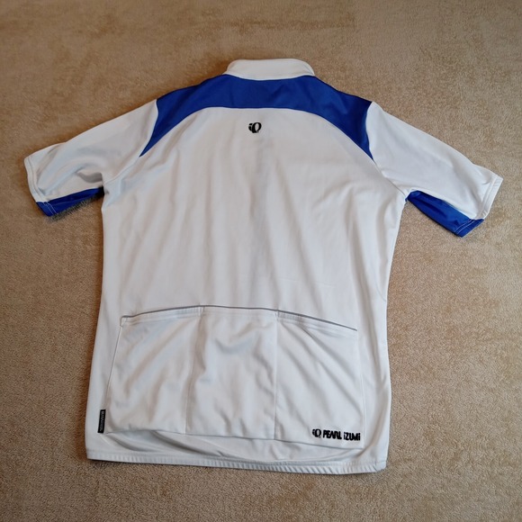 Pearl Izumi Ultra Sensor 3/4 Zip Cycling Jersey White Men's Medium‎ - Picture 2 of 9